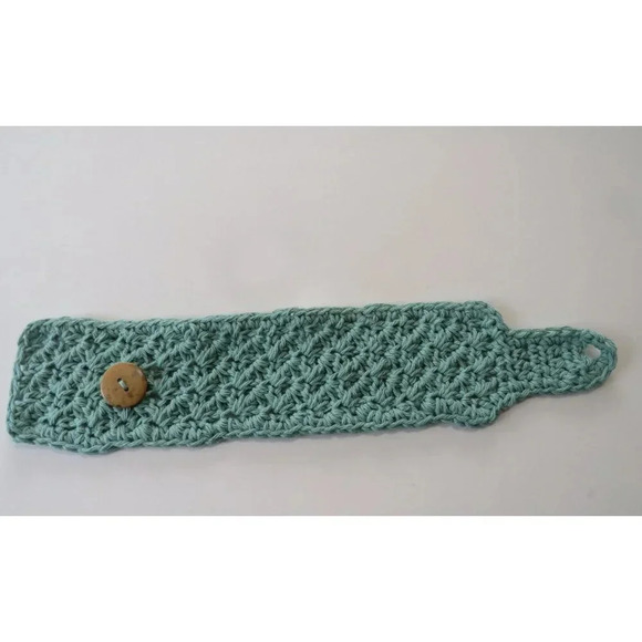 Crocheted Cup Cozy Handmade Coffee Mug or Tea Warmer - Picture 6 of 6